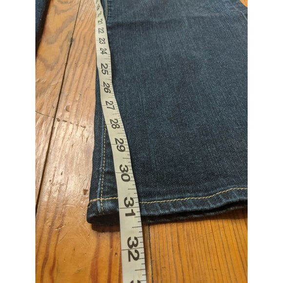 Vigoss Jeans Womens Venice Boot Denim Jeans Size 11 Dark Wash - Picture 6 of 7